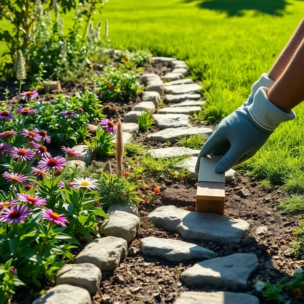 Install and Secure Path Edging