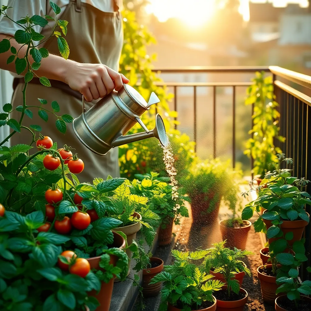 Provide Adequate Watering Routine