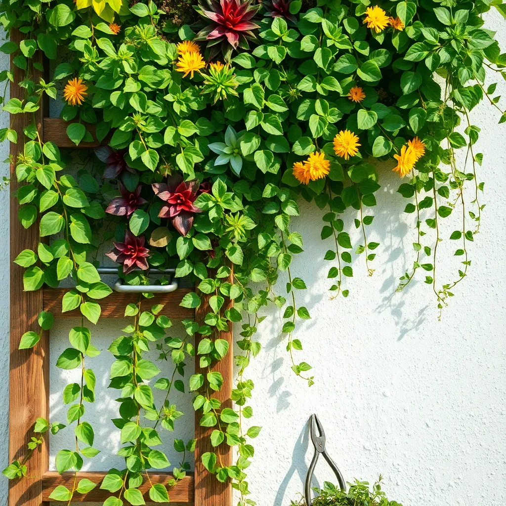 Create a Vertical Wall Garden